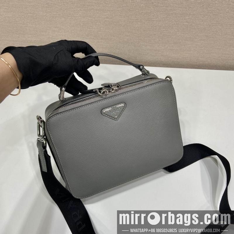 Prada Bags Brique Saffiano 2VH069 22x16x6cm ap