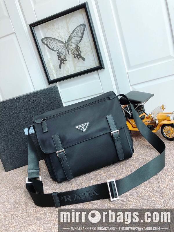 Prada Bags Re-Nylon Saffiano 1BD671 30x25x12cm ap 21