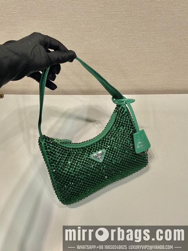 Prada Bags Prada Hobo 1NE515闪钻23x13x5cm AP3色