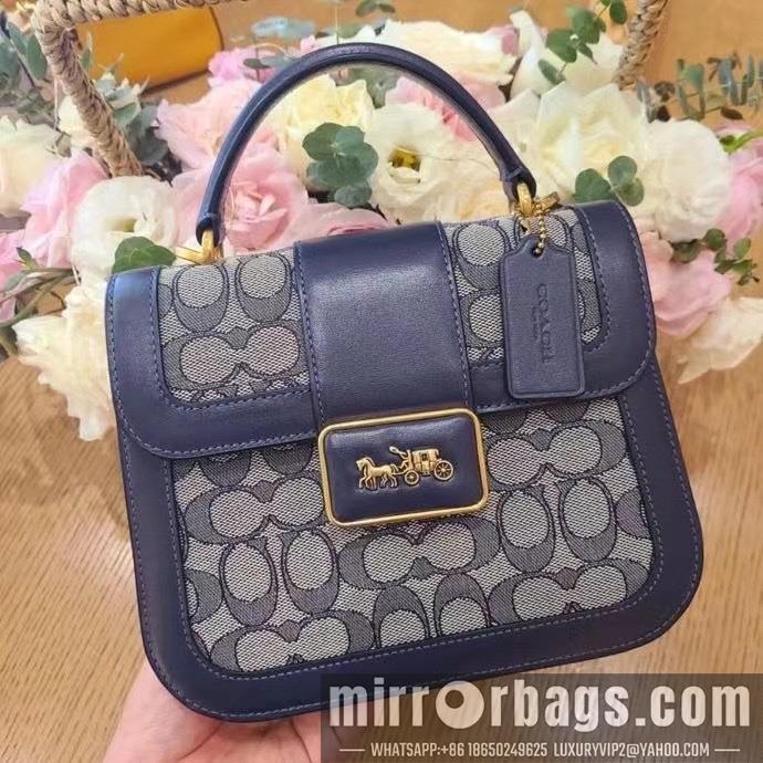 Coach Bags C4820 jacquard 21X17X8cm 5 Colors JH