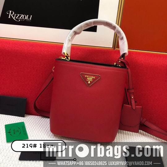 Prada Bags Prada Saffiano 1BA219十字纹 20x11x18cm CN6色