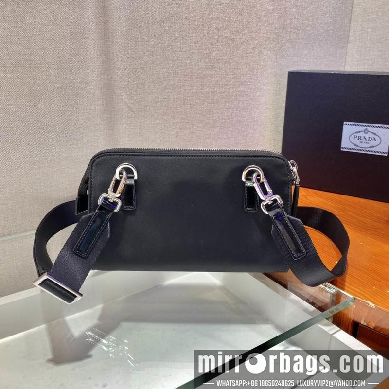 Prada Bags Nylon 2VH130 22x14x3.5cm ap