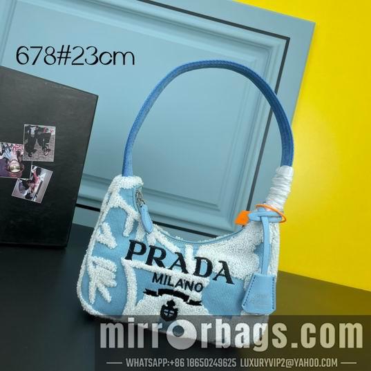 Prada Bags Prada Hobo 1BH678 23x17x6cm ww