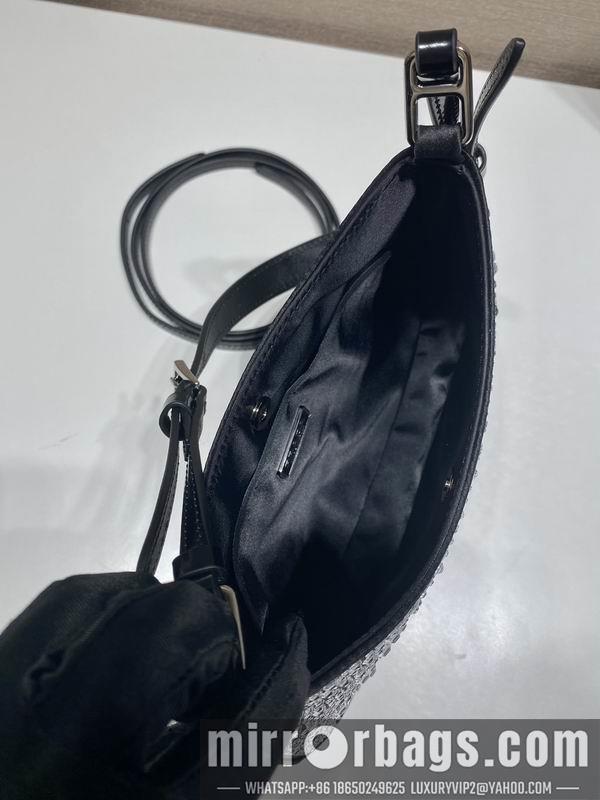 Prada Bags Cleo 1BC169 22X18.5X4.5cm ap 05