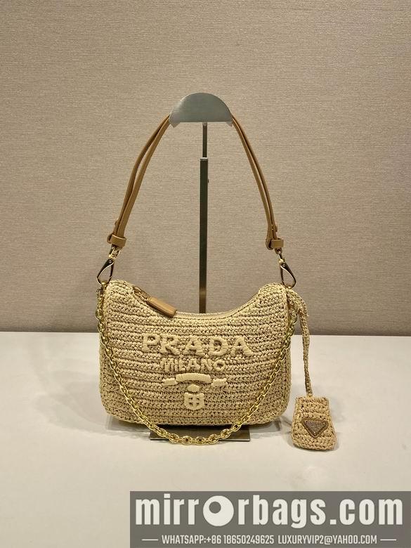 Prada Bags Hobo 1BC204B编织23x17x6.5cm AP