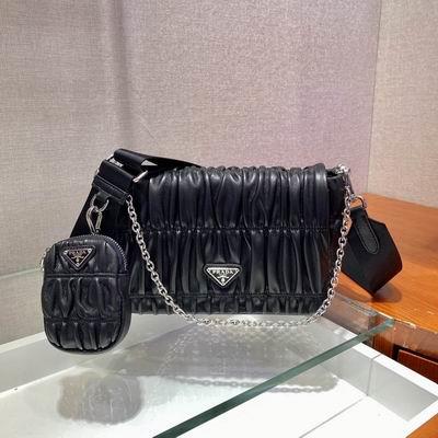 Prada Bags 1BD289 Re-Nylon Hobo 21X14X6cm ap 61