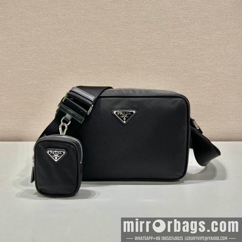 Prada Bags Re-Nylon Saffiano 2VH142 25x19x7cm ap 07