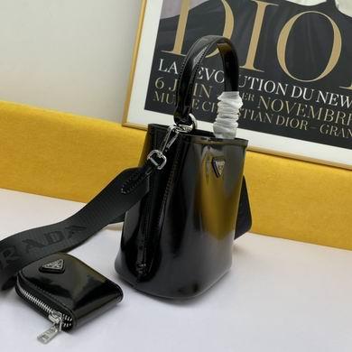 Prada Bags Prada Double Saffiano 1BA222 20X11X18cm YW