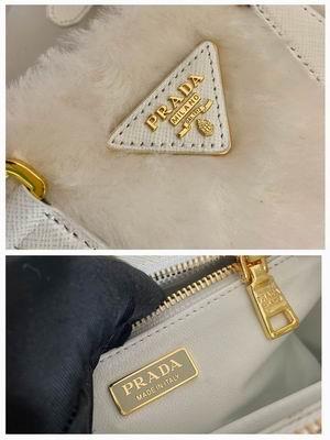 Prada Bags Prada 1BA906山羊毛20x15x9.5cm AP