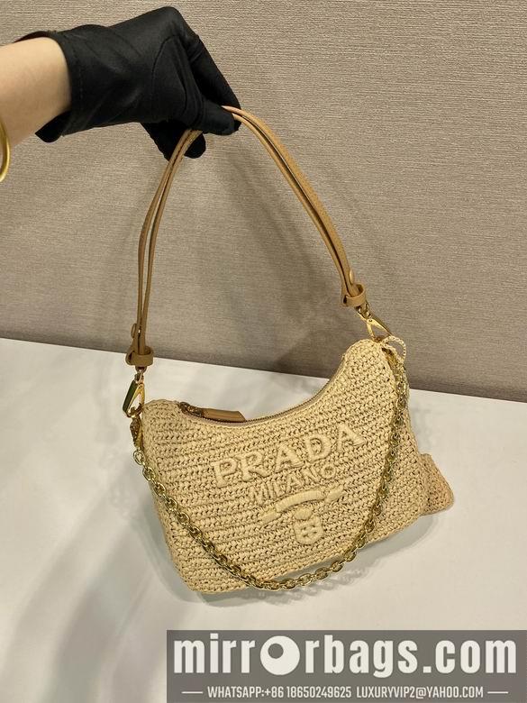Prada Bags Hobo 1BC204B编织23x17x6.5cm AP