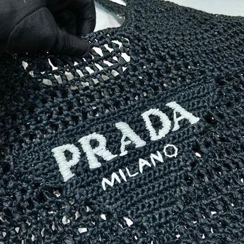 Prada Bags Prada 1BG424酒椰纤维 39x34cm Ap2色