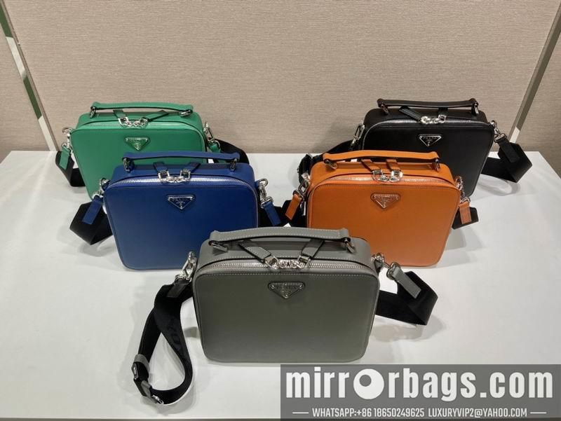 Prada Bags Brique Saffiano 2VH069 22x16x6cm ap