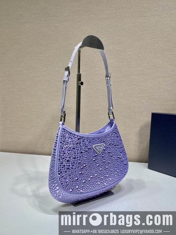 Prada Bags Cleo 1BC169 22X18.5X4.5cm ap 05