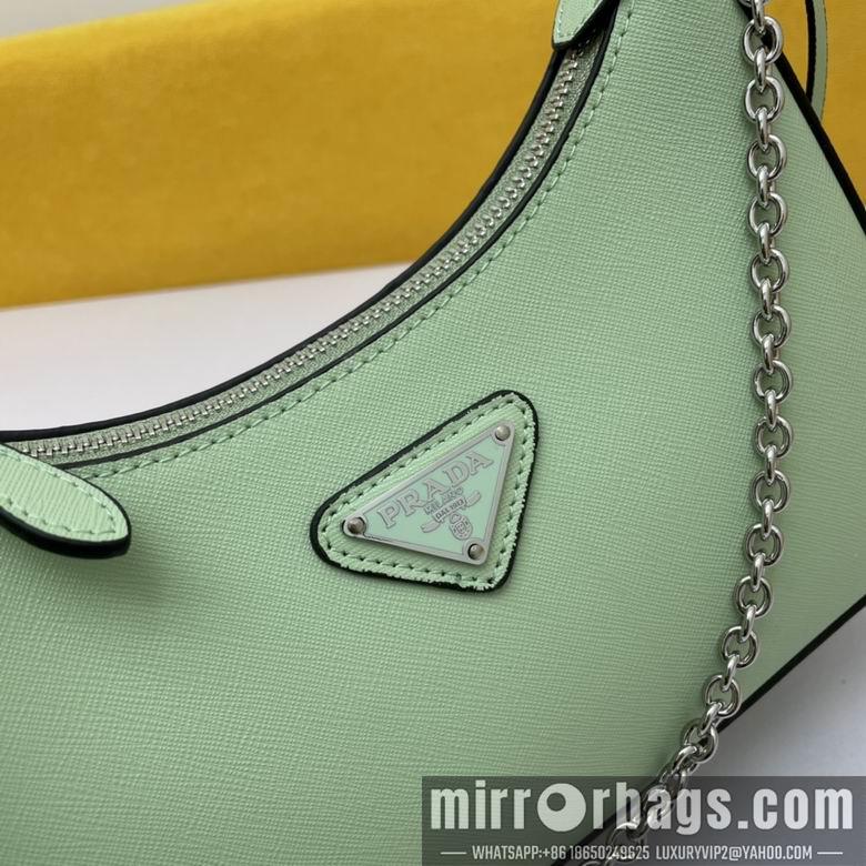 Prada Bags WW1BH204绿 18X22X6.5