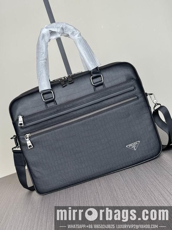Prada Bags 9973-1B 39X30X8cm WP