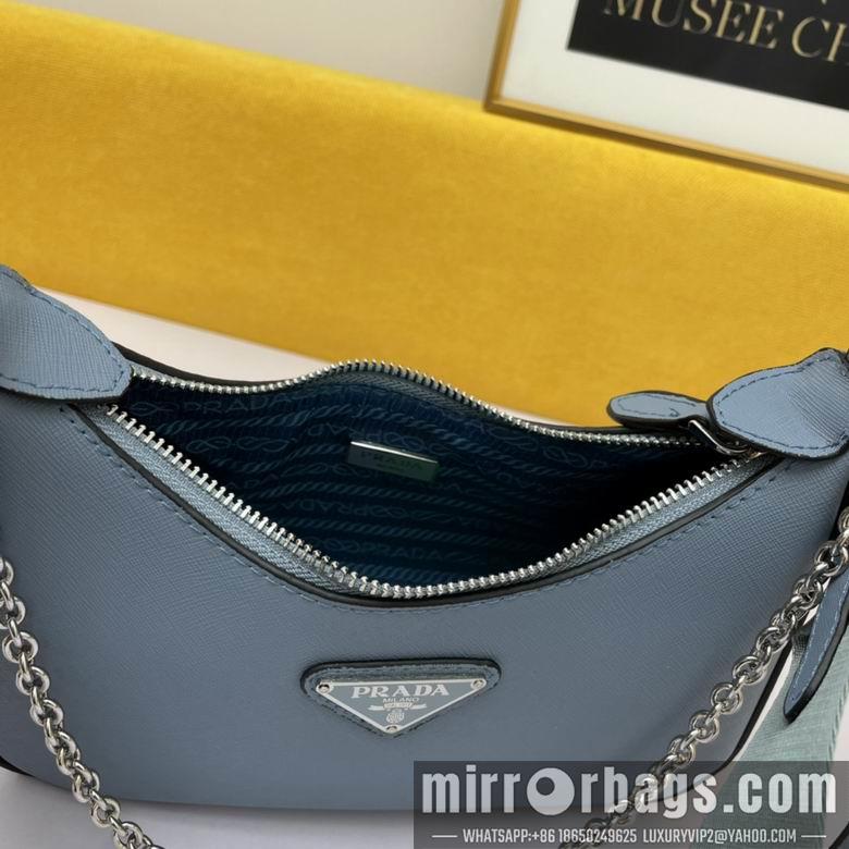 Prada Bags WW1BH204蓝 18X22X6.5
