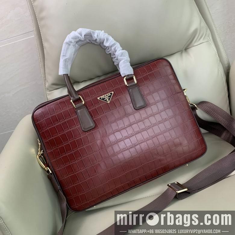 Prada Bags 8395-1 39X28X8cm WP 2colour