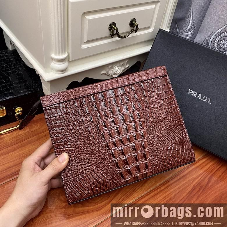 Prada Bags 6634-5 26.5X21X7cm XM