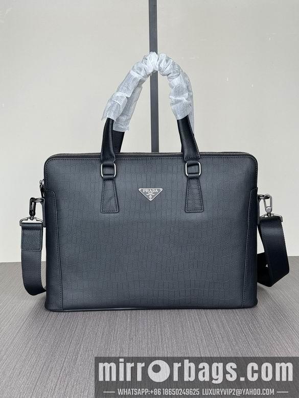 Prada Bags 9962-1B 39X29X7cm WP