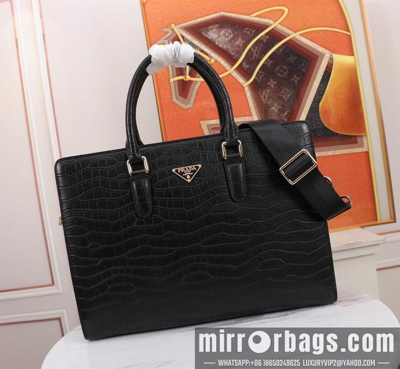 Prada Bags 8384-1 39X29X7cm WP 2colour