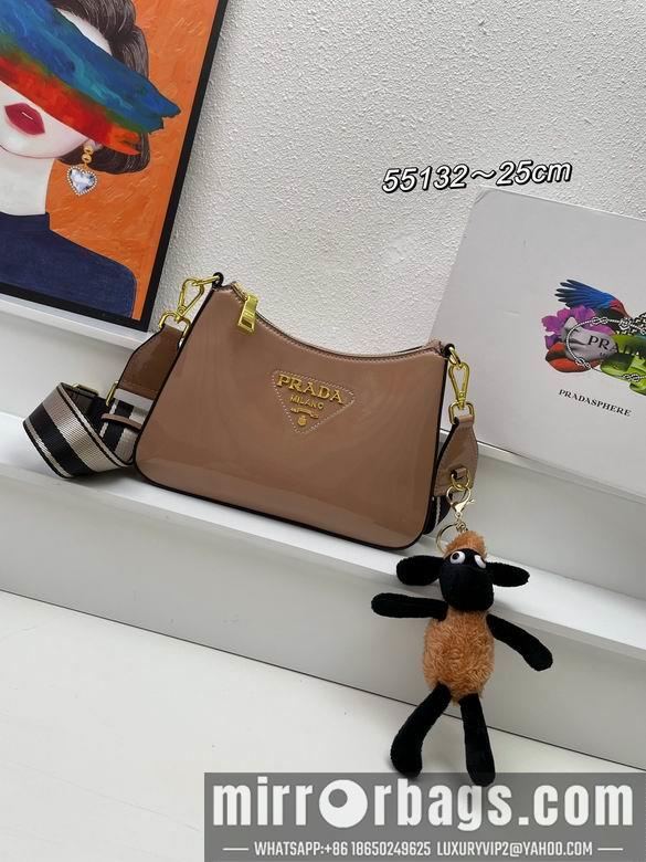 Prada Bags 55132 24.5X15X7cm XM 6