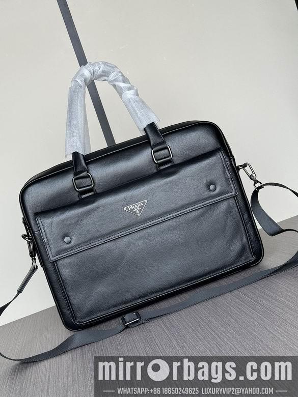 Prada Bags 1210-1A 39X30X10cm WP