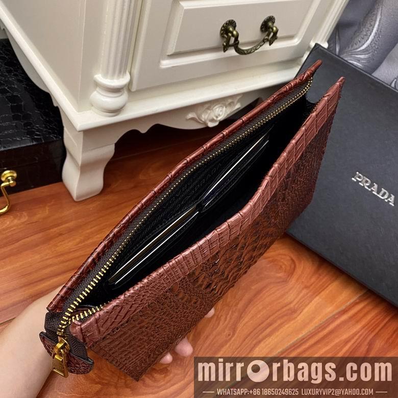 Prada Bags 6634-5 26.5X21X7cm XM