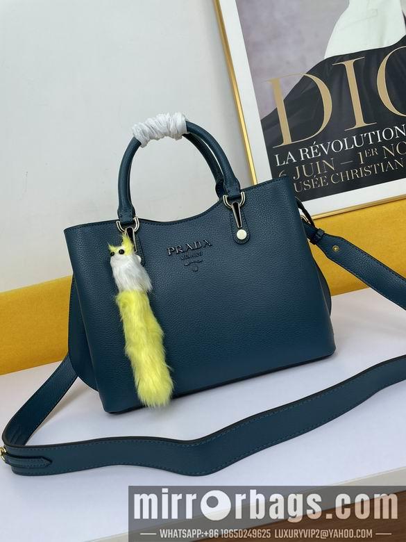 Prada Bags WW5002青蓝 30X22X13