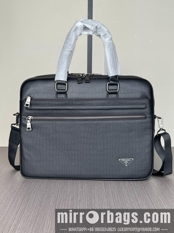 Prada Bags 9973-1B 39X30X8cm WP