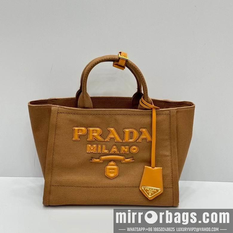 Prada Bags 31X24X13cm 052907 YG 7