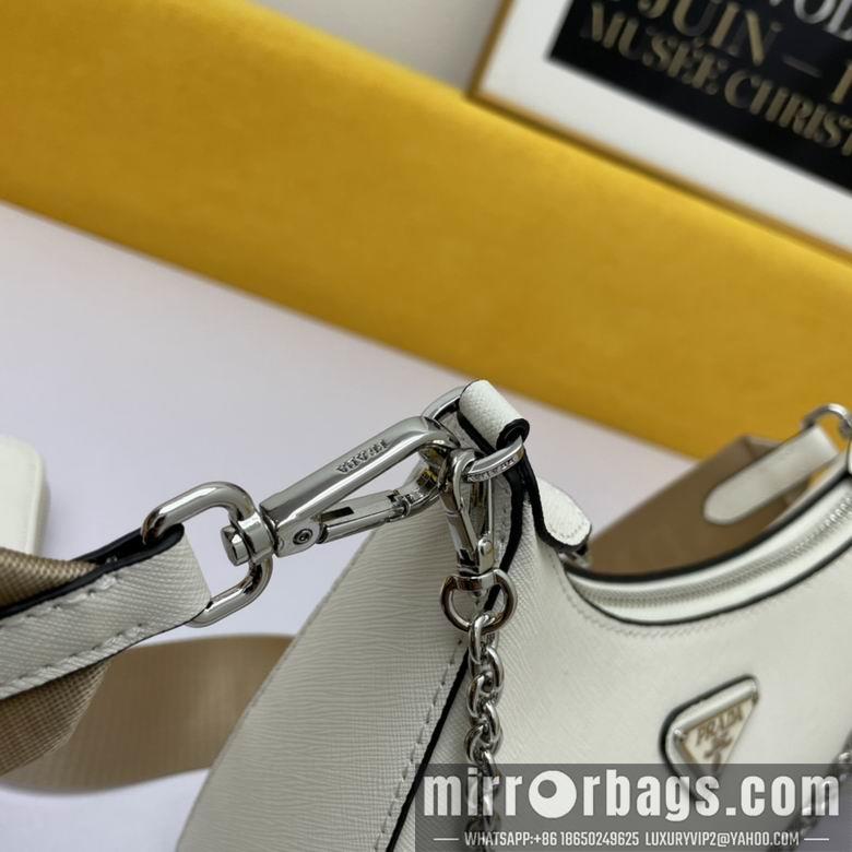 Prada Bags WW1BH204白 18X22X6.5