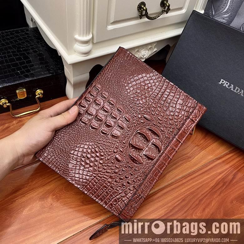 Prada Bags 6634-5 26.5X21X7cm XM