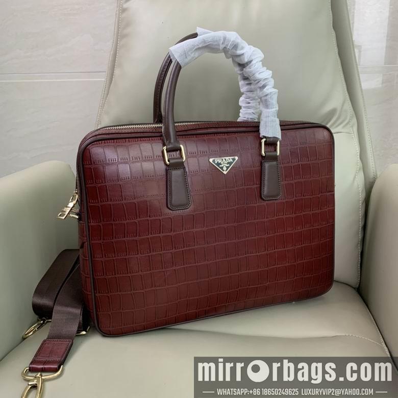 Prada Bags 8395-1 39X28X8cm WP 2colour