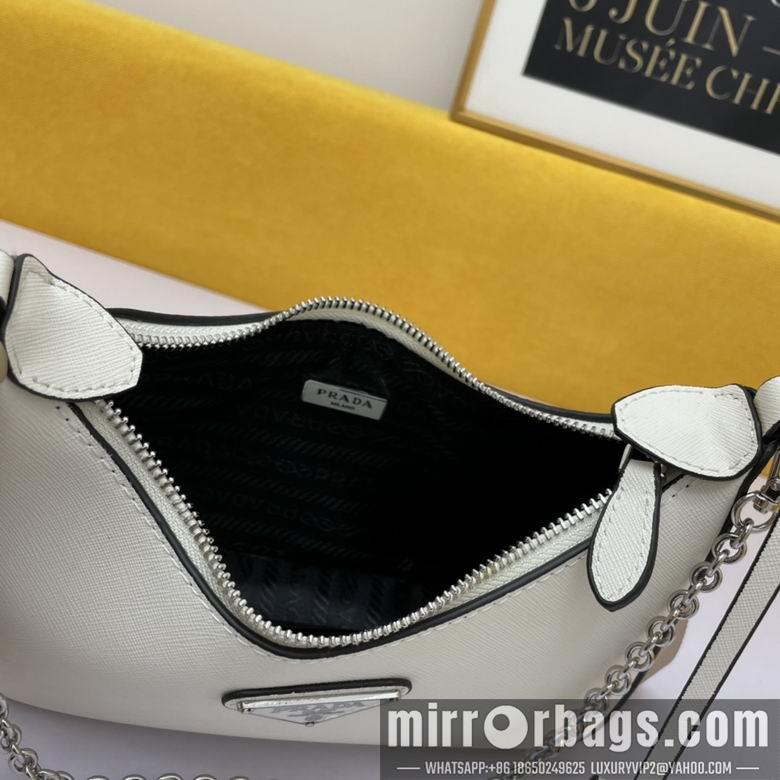 Prada Bags WW1BH204白 18X22X6.5