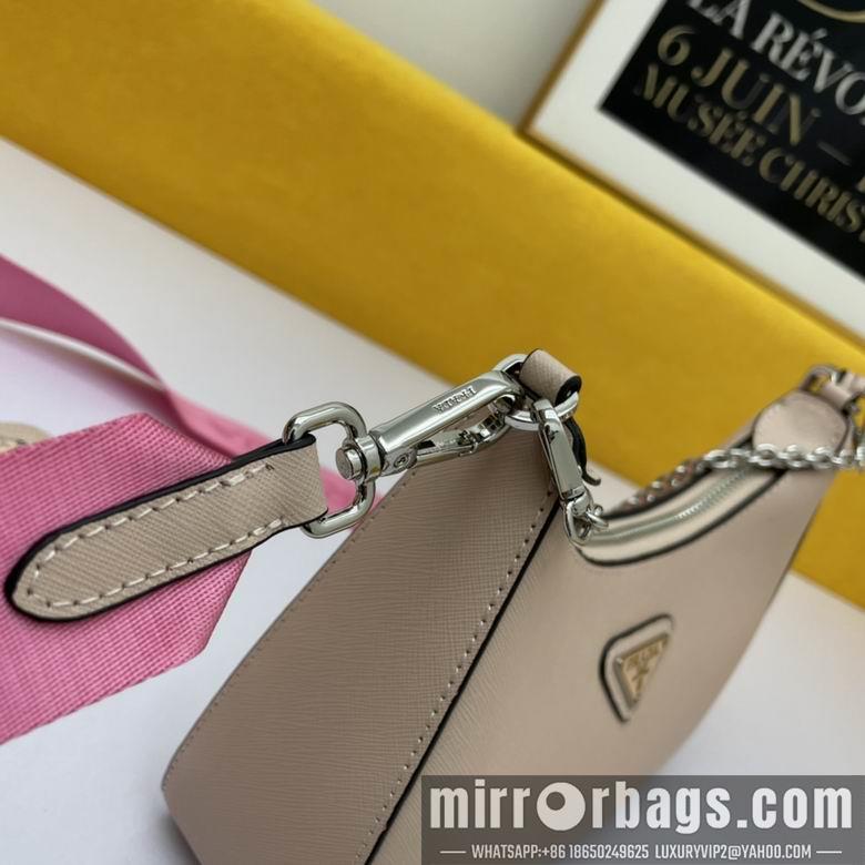 Prada Bags WW1BH204裸粉 18X22X6.5