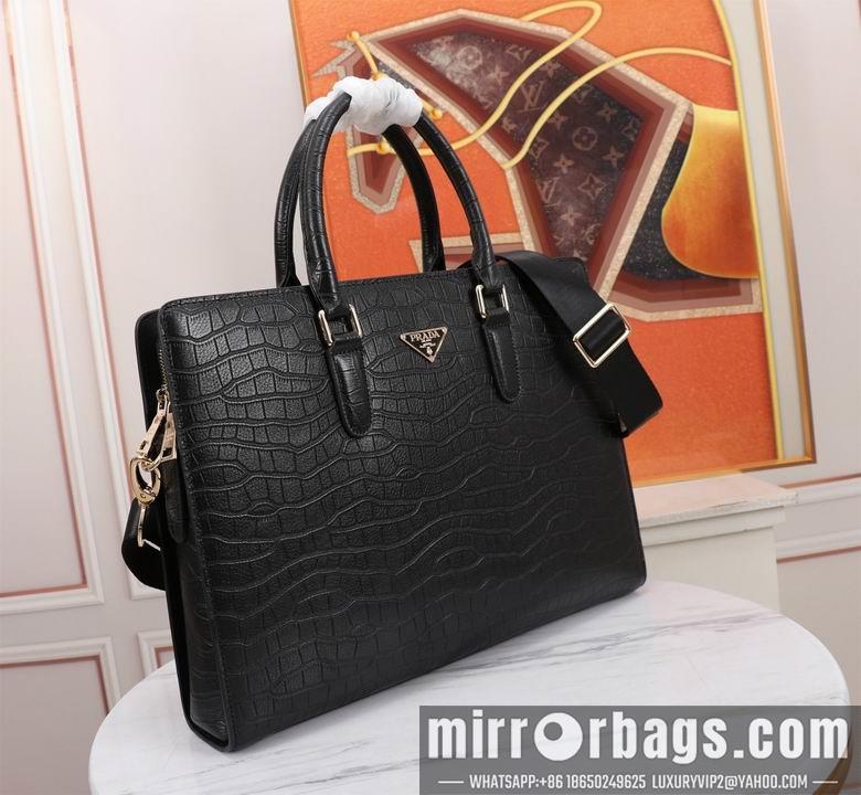 Prada Bags 8384-1 39X29X7cm WP 2colour