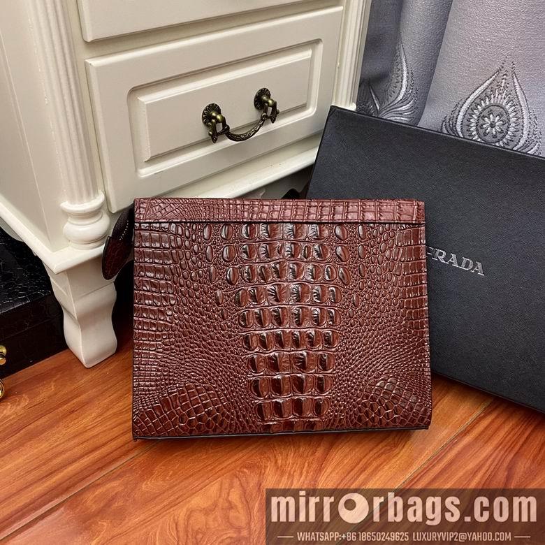 Prada Bags 6634-5 26.5X21X7cm XM