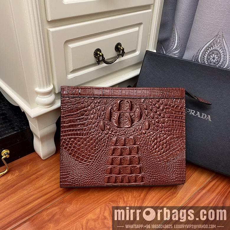Prada Bags 6634-5 26.5X21X7cm XM
