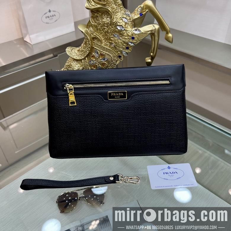 Prada Bags 6664-7P 28X3X18cm XM