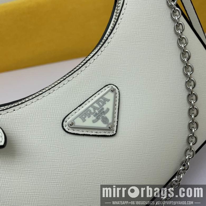 Prada Bags WW1BH204白 18X22X6.5