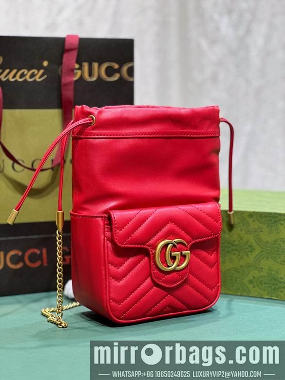 Gucci Bags 1:1 746433 14.5X20X7.5cm DF 4colour