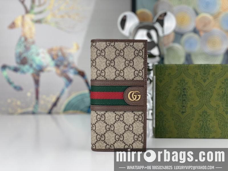 Gucci Bags 1:1 GG 672987咖色 9x17.5cm zy