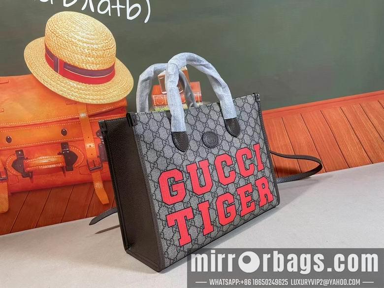 Gucci Bags 1:1 WD659983啡丝印 31X26.5X14