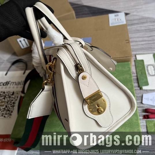 Gucci Bags 1:1 Gucci 715772白皮27x18x14cm CN
