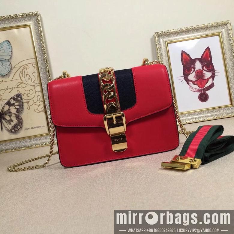 Gucci Bags 1:1 431666 18.5X15X7.5cm DF 2colour