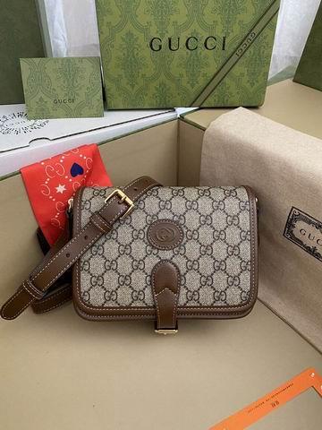 Gucci Bags 1:1 Gucci 671620杏棕 20x17x8cm ww