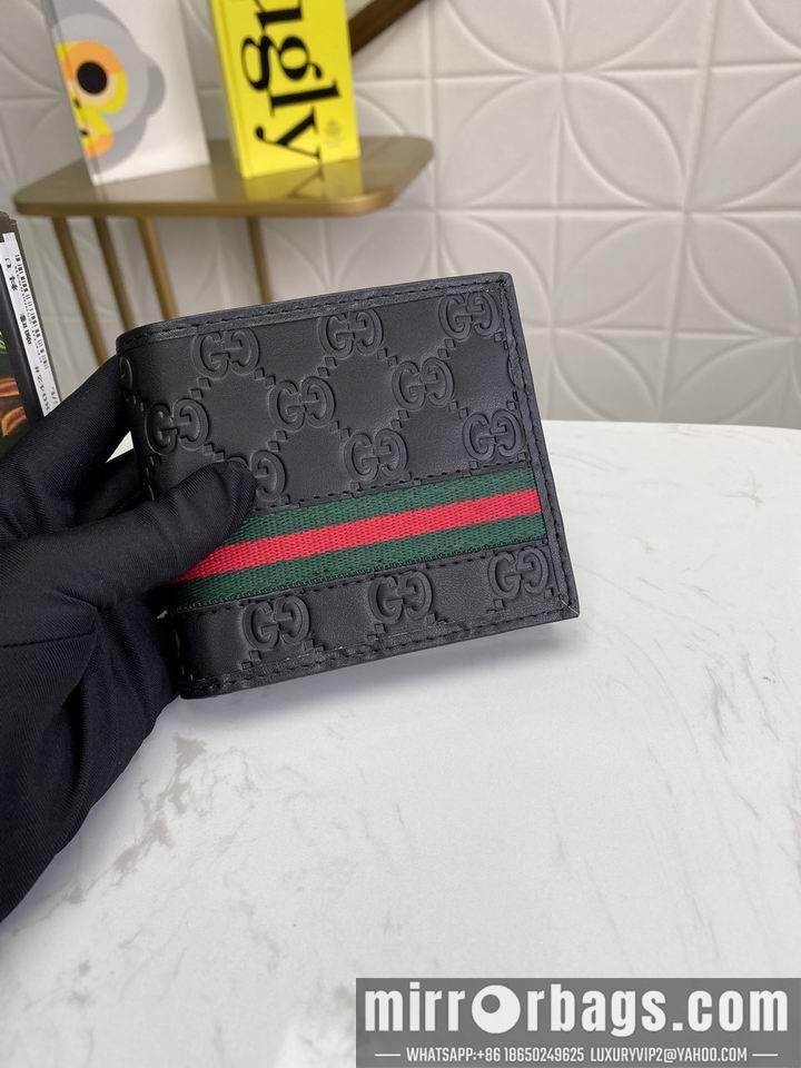 Gucci Bags 1:1 Gucci 138042啡色压花11x9cm zy