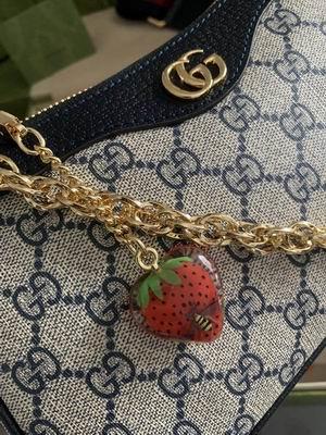 Gucci Bags 1:1 GG 735132啡色 25x15.5x6cm ww