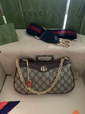 Gucci Bags 1:1 GG 735132啡色 25x15.5x6cm ww
