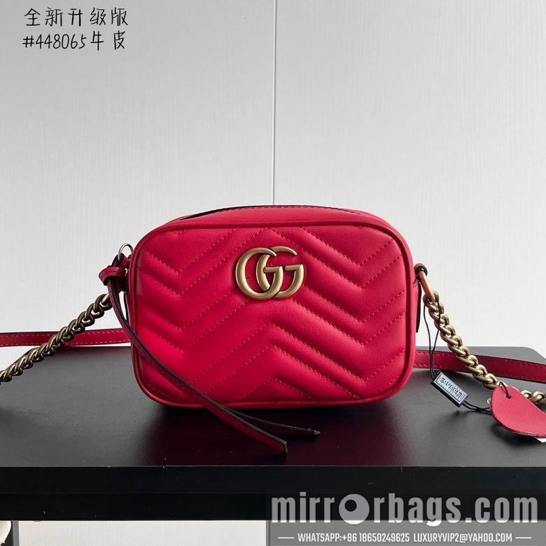 Gucci Bags 1:1 448065 18X12X6cm DF 4colour